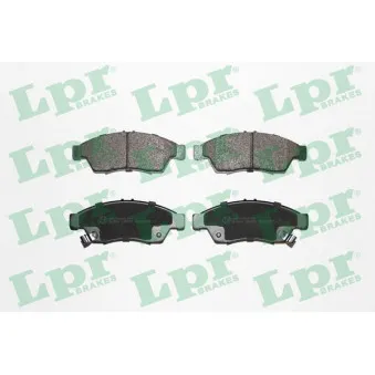 Jeu de 4 plaquettes de frein avant LPR 05P852
