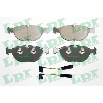 Jeu de 4 plaquettes de frein avant LPR 05P881G
