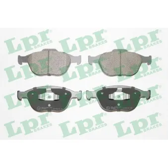 Jeu de 4 plaquettes de frein avant LPR 05P913