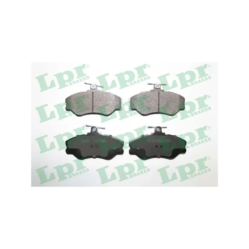 Jeu de 4 plaquettes de frein avant LPR 05P920