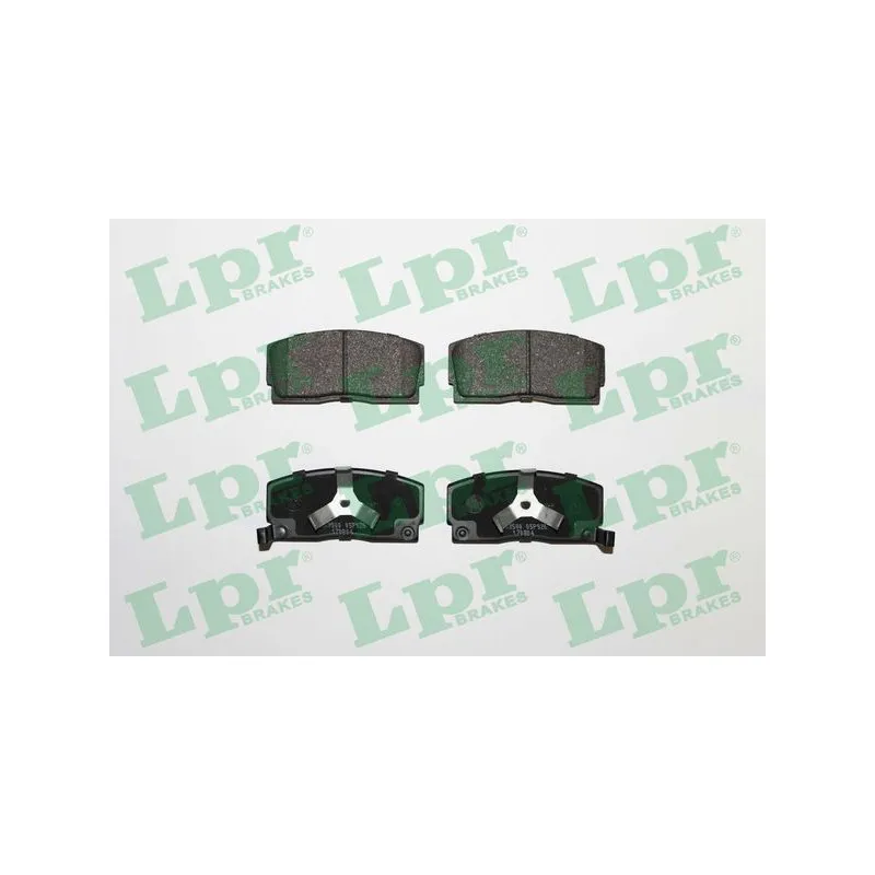 Jeu de 4 plaquettes de frein avant LPR 05P926