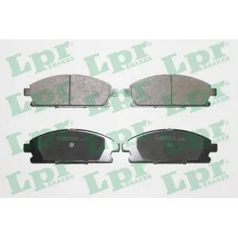 Jeu de 4 plaquettes de frein avant LPR 05P935