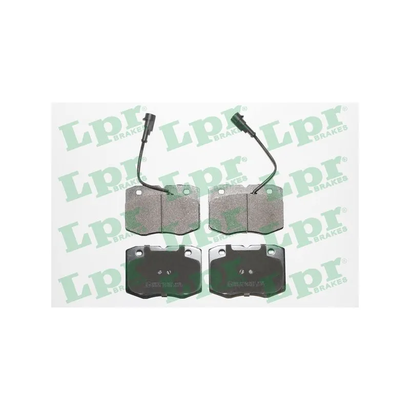 Jeu de 4 plaquettes de frein avant LPR 05P963