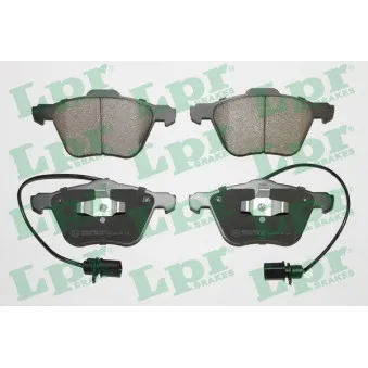 Jeu de 4 plaquettes de frein avant LPR 05P971