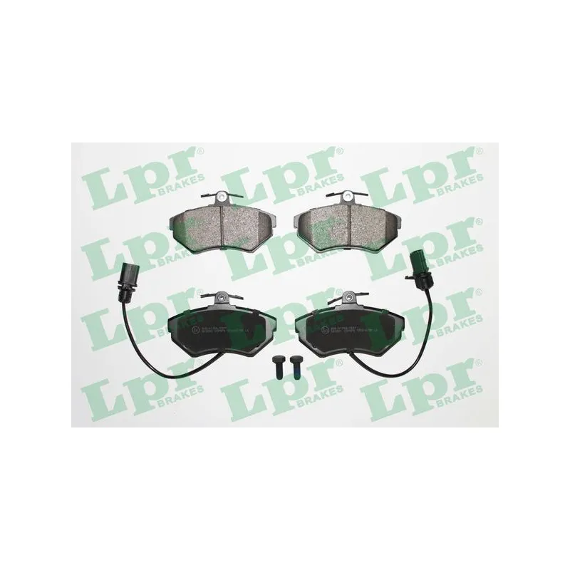 Jeu de 4 plaquettes de frein avant LPR 05P979