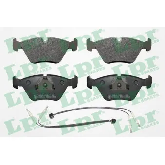 Jeu de 4 plaquettes de frein avant LPR 05P985