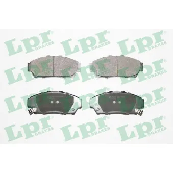 Jeu de 4 plaquettes de frein avant LPR 05P993