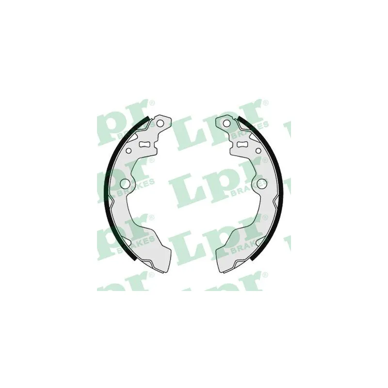 Jeu de mâchoires de frein LPR 06310