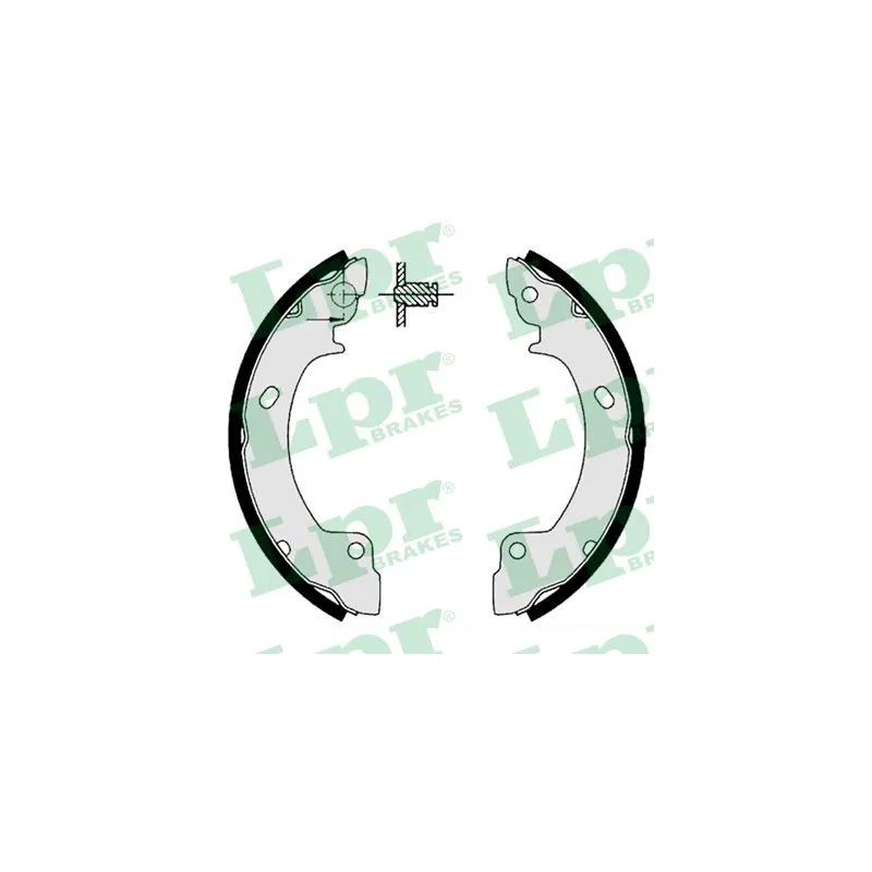 Jeu de mâchoires de frein LPR 06410