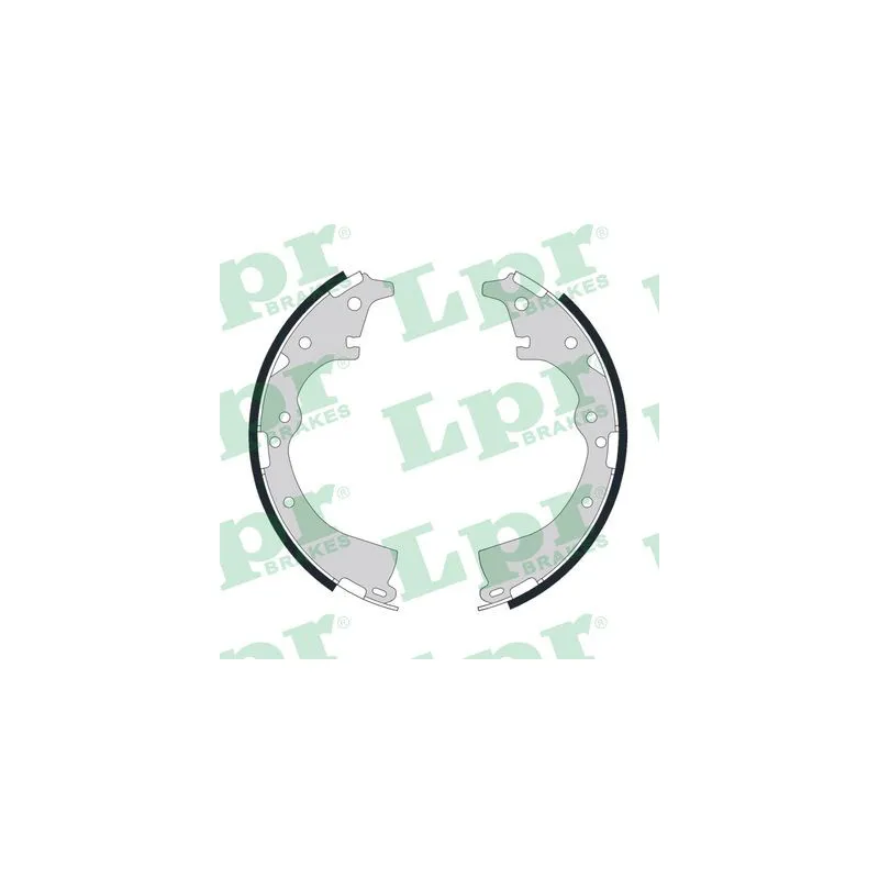 Jeu de mâchoires de frein LPR 06650