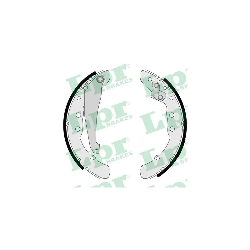 Jeu de mâchoires de frein LPR 06850