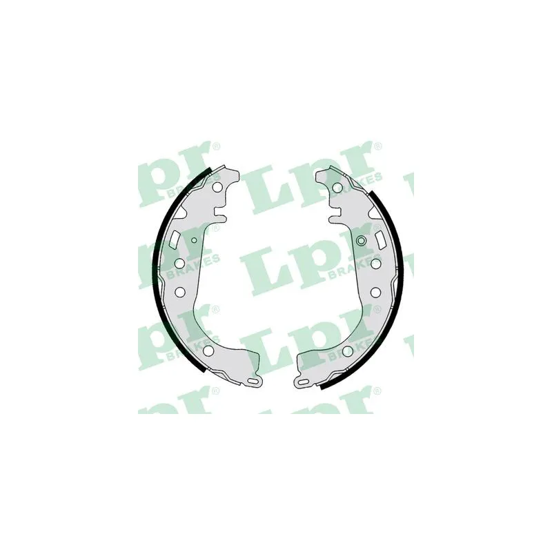 Jeu de mâchoires de frein LPR 07860