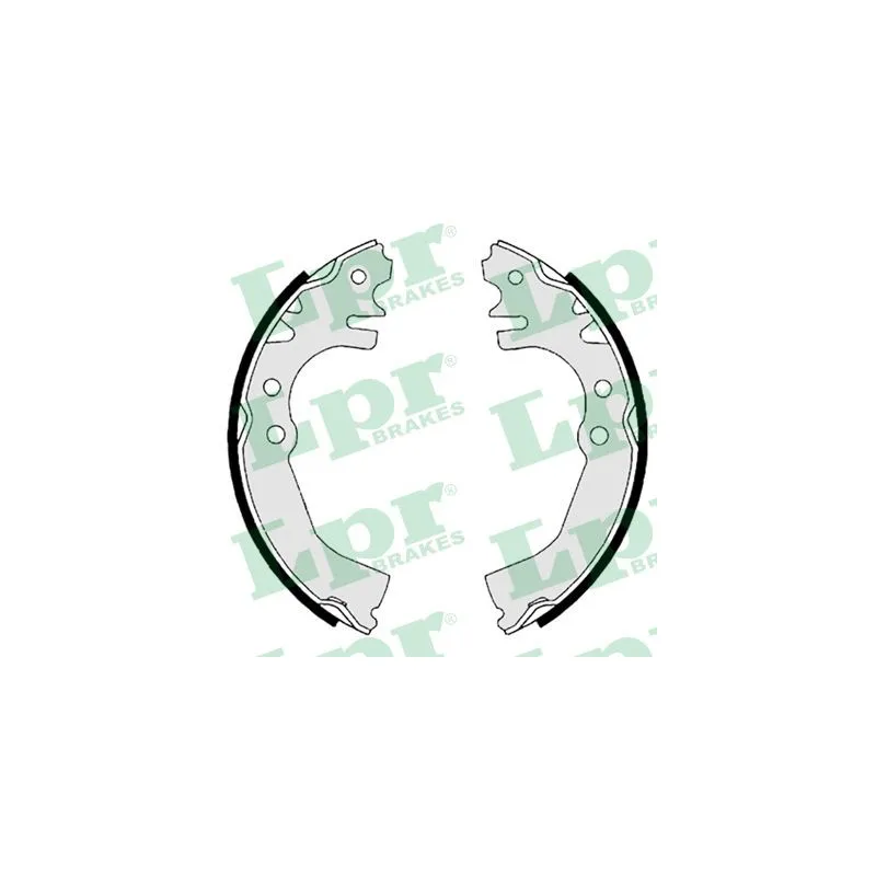 Jeu de mâchoires de frein LPR 08830