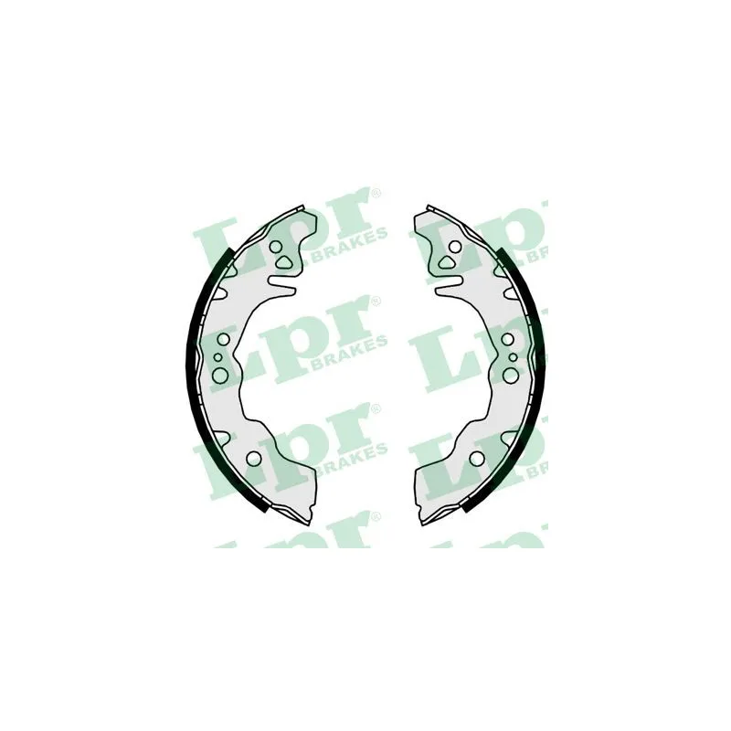 Jeu de mâchoires de frein LPR 09650