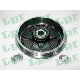 Tambour de frein LPR 7D0691CA