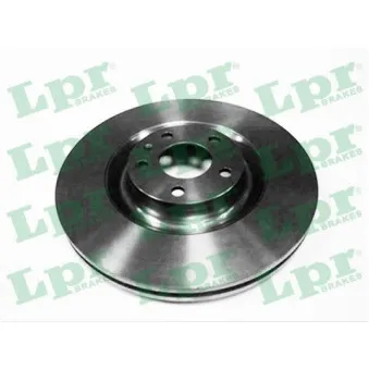 Jeu de 2 disques de frein avant LPR A1021V