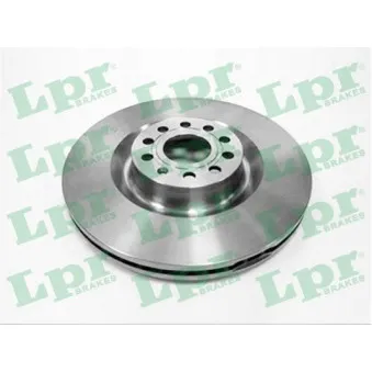 Jeu de 2 disques de frein avant LPR A1024V