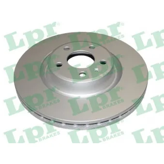 Jeu de 2 disques de frein avant LPR