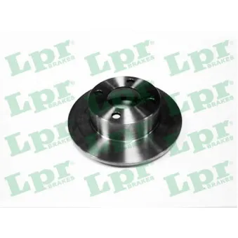 Jeu de 2 disques de frein arrière LPR A1101P