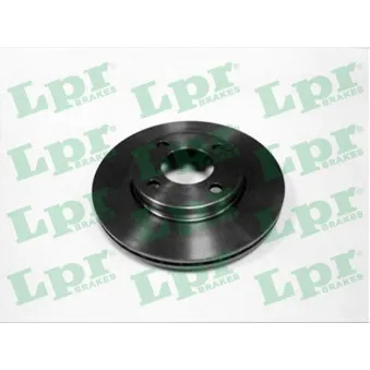 Jeu de 2 disques de frein avant LPR A1131V