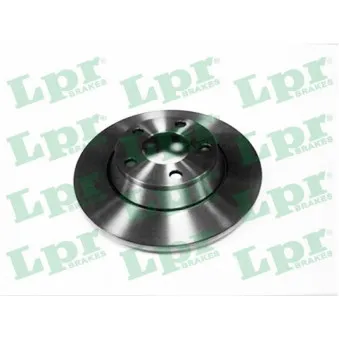Jeu de 2 disques de frein avant LPR