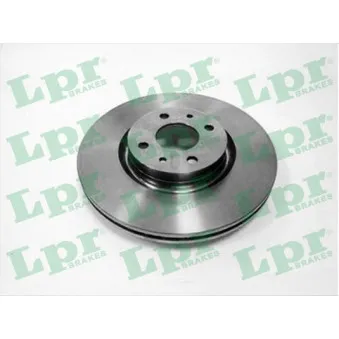 Jeu de 2 disques de frein avant LPR A2173V