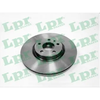 Jeu de 2 disques de frein avant LPR A2241V