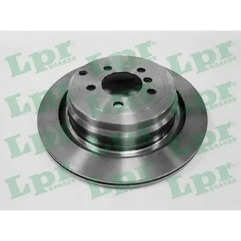 Jeu de 2 disques de frein arrière LPR A4019V