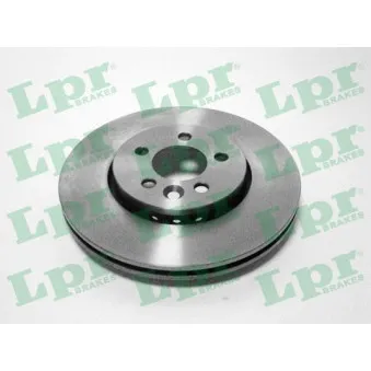 Jeu de 2 disques de frein avant LPR A4321V