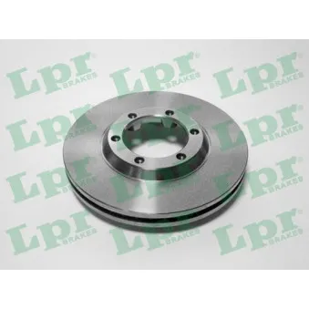 Jeu de 2 disques de frein avant LPR B1001V