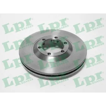 Jeu de 2 disques de frein avant LPR B1002V