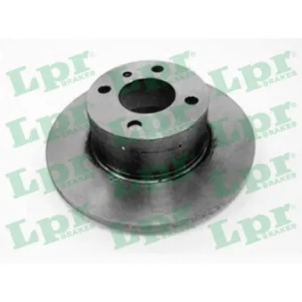 Jeu de 2 disques de frein avant LPR B2041P