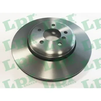 Jeu de 2 disques de frein arrière LPR B2048V