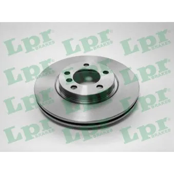 Jeu de 2 disques de frein avant LPR B2066V