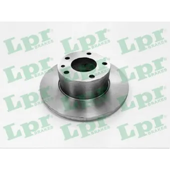 Jeu de 2 disques de frein avant LPR B2071P