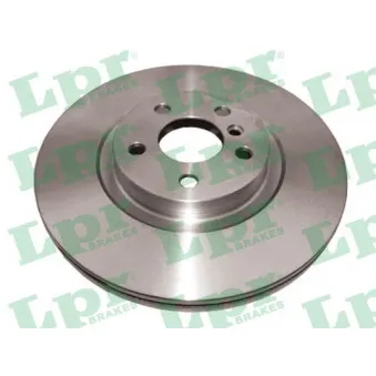 Jeu de 2 disques de frein avant LPR B2079V