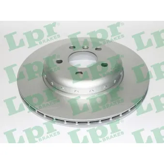 Jeu de 2 disques de frein arrière LPR B2082VBR