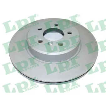 Jeu de 2 disques de frein arrière LPR B2082VR