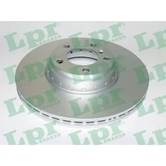 Jeu de 2 disques de frein avant LPR B2087VBR