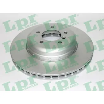 Jeu de 2 disques de frein avant LPR B2099VBR