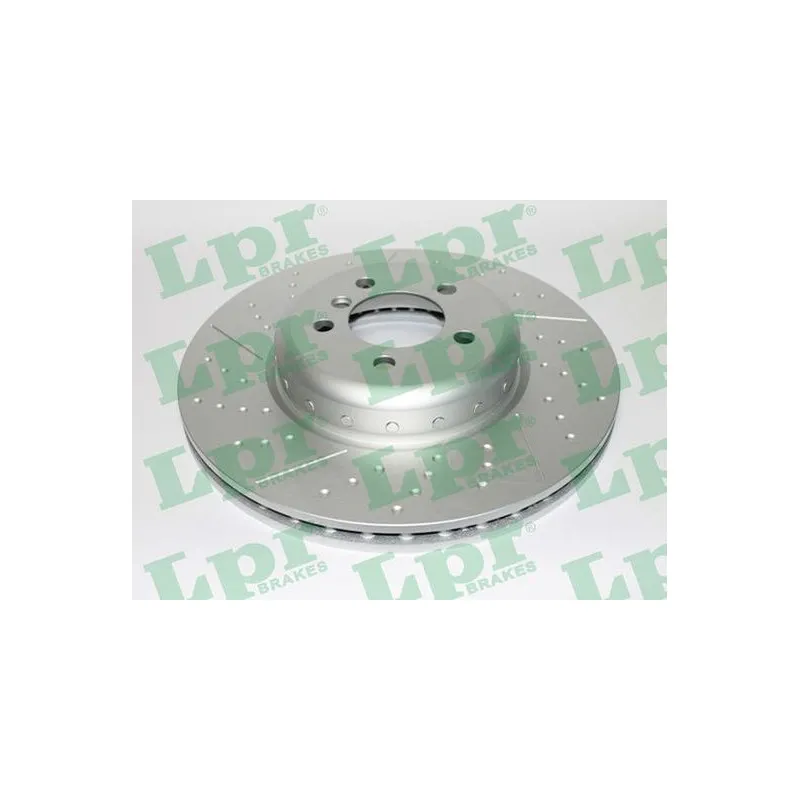 Jeu de 2 disques de frein avant LPR B2103VBR