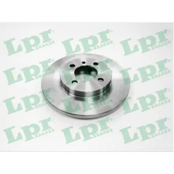 Jeu de 2 disques de frein avant LPR B2121P