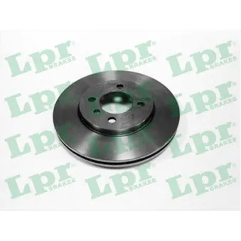 Jeu de 2 disques de frein avant LPR B2171V