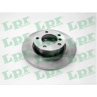 Jeu de 2 disques de frein avant LPR B2361PR