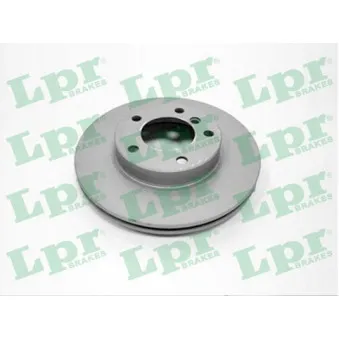 Jeu de 2 disques de frein avant LPR B2381VR