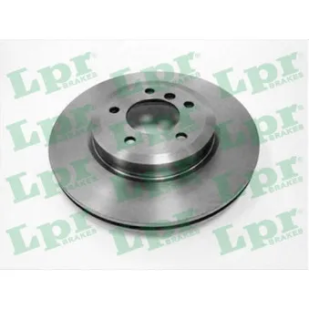 Jeu de 2 disques de frein avant LPR B2548V