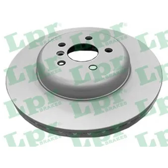 Jeu de 2 disques de frein avant LPR B2558VR