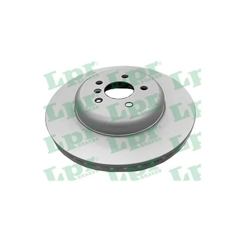 Jeu de 2 disques de frein avant LPR B2558VR