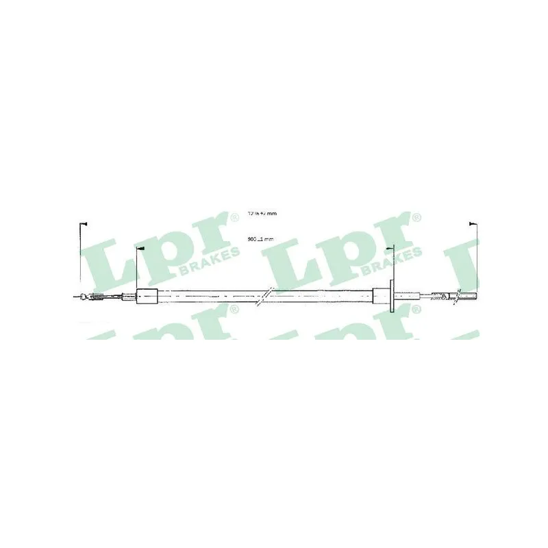 Tirette à câble, commande d'embrayage LPR C0052C