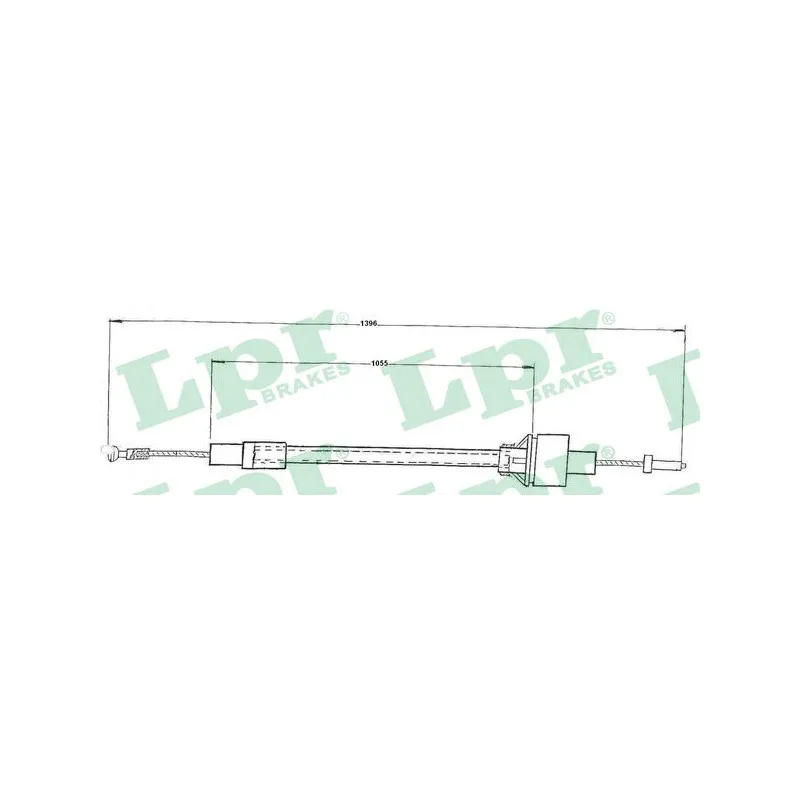 Tirette à câble, commande d'embrayage LPR C0098C